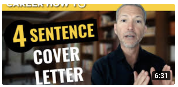 Conquer the Cover Letter: Andy LaCivita's 4-Sentence Game Changer!