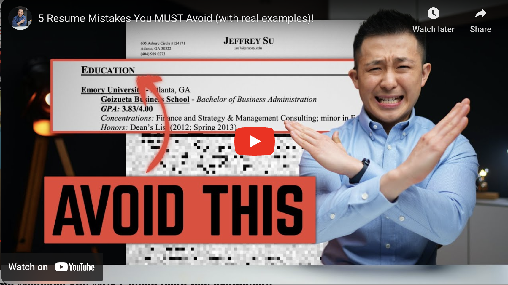Avoid These 5 Deadly Mistakes for a Job-Winning Resume